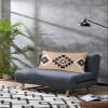 BOBOWUNY Black Brown Boho Aztec Pillow Covers King Size, Soft Bed Throw Pillowcases Breathable Cooling Long Lumbar Body Pillow Sham Cover for Bed Sofa 20x40 Morocco Mexican Geometric Bohemian view 3