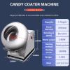 Candy Coater Machine Sugar Coating Machine Electric Sugar Coating Machine Chocolate Coating Polishing Machine Peanut Nut Coating Machine Coater Sugar Automatic Tablet Coating Machine ( Size : 220 volt view 3