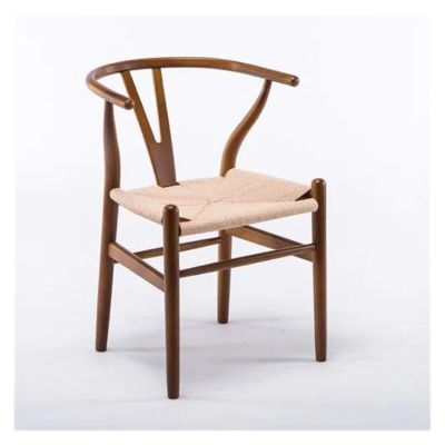 Luo Yi - CN Managerial Chairs, Wooden Nordic Wishbone Dining Chairs Arm Salon Kitchen Outdoor Office Dining Chairs Ergonomic Luxury Home Furniture (Color : B), LuoY-02527