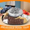 ORANLAN Electric S'mores Maker Tabletop Indoor Smores Kit, Flameless Electric Marshmallow Roaster, With 4 Marshmallow Roasting Sticks and 4 Trays Movie Night Supplies view 3