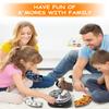 ORANLAN Electric S'mores Maker Tabletop Indoor Smores Kit, Flameless Electric Marshmallow Roaster, With 4 Marshmallow Roasting Sticks and 4 Trays Movie Night Supplies view 4
