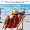 Beach Towel Pegs for Sun Loungers 4Pcs Sea Snail  Beach Chair Towel Clips Windproof Pool Towel Clips Decorative Beach Towel Clips for Lounge Chairs Picnic Camping White view 4
