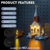 BrickBling LED Light Kit Compatible with Lego Boathouse, Creative Lighting Compatible with Lego 76426-No Model Included view 4