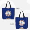 GeRRiT Virginia State Flag Print Tote Bag For Women, Lightweight Large Tote Bag, Shoulder Bag Handbag For Travel Work Gym view 3