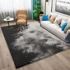 4 x 6 ft Area Rugs for Living Room, Washable Non-Slip Grey Rug, Low-Pile Misty Forest Print Carpet for Bedroom Dinning Room Entrance Farmhouse Indoor Home Decor view 2