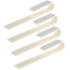 4PCS Mug Rack Under Cabinet, Space-Saving Design, Hanging Coffee Cup Hooks Under Cabinet, Self-Adhesive or Drilling Tumbler Lid Hook for Kitchen Organizers and Storage view 1