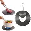 Elitix Heat Diffuser for Gas Stove Simmer Plate for Gas Stove Burner, Heat Diffuser Reducer Flame Guard Simmer Plate, Camp Fire Cooking Plate Provides Uniform Distribution of Heat (Color : Rounded 1) view 1