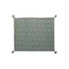 Creative Co-Op Hand-Woven Cotton Printed Quilt with Woodland Flora/Fauna Pattern, Multicolor view 1