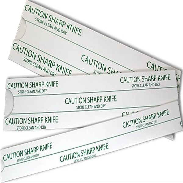 Paper Knife Sleeves- 9" or 18" Length, Various Widths (10, 1.4")