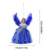 HomeLoft Basics Cute Fairy Doll Pendant, Angel Tree Topper, 25g Top Statue, Blue Ornament for Decorations, WVAXIGB5SLA5TFR4OVOG view 2