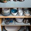 18" W x 96" L Floral Drawer and Shelf Liner for Cabinets, Non-Adhesive Strong Grip Non-Slip Flower Shelf Cabinet Kitchen Shelf Liners for Kitchen Cabinets view 2