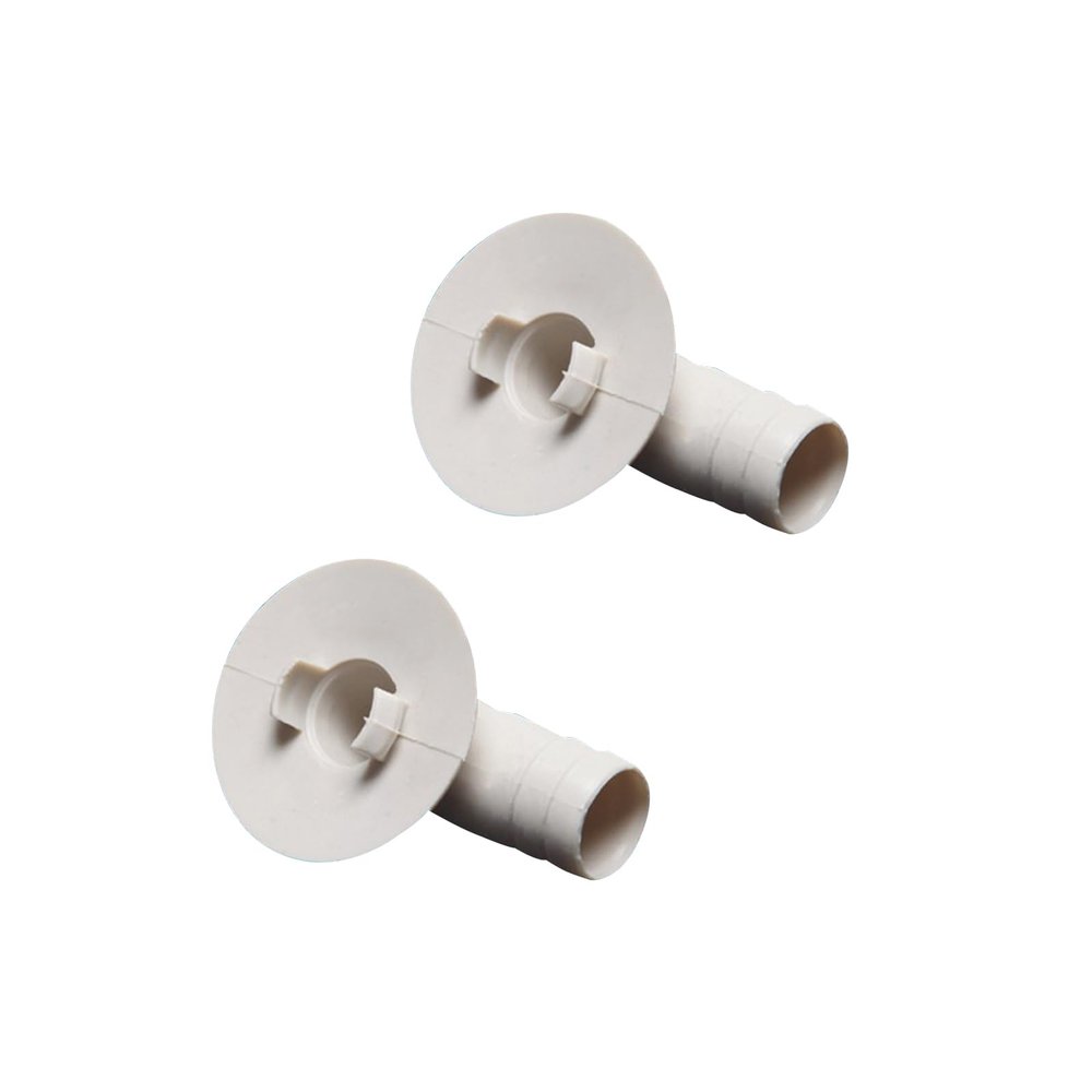 Hisocute 2pcs Air Conditioner Drain Hose Connector Drain Elbow Tool Leakproof Water Outlet Fitting for Home and Professional Air Conditioner Drain Nozzlehome Appliance Parts Air Conditioner Repair