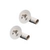 Hisocute 2pcs Air Conditioner Drain Hose Connector Drain Elbow Tool Leakproof Water Outlet Fitting for Home and Professional Air Conditioner Drain Nozzlehome Appliance Parts Air Conditioner Repair view 1
