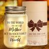 Kenon Mason Jar Night Light for Mom, Home Decoration Lights, Personalized Night Light for Birthday, Thanksgiving, Mothers Day Gift view 1
