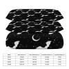 GDSCCLGX Rustic Minimalist Bat Moon Comforter Cover Sets 3 Piece Full Size,Abstract Galaxy Star Print Halloween Bat Duvet Cover Set 2 Pillowcases(No Insert) view 2