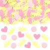 100PCS Crown Confetti Princess Table Confetti Baby Girl Boy Royal Baby Shower Birthday Party Decorations Supplies Gold (gold) view 1