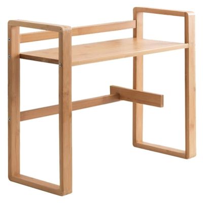 Bookshelf Bookshelf Simple Bookshelf StandiSmall Bookcase Wood Open Bookshelves Multipurpose Storage Display Rack (Color : Natural, Size : 1)