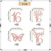 200 PCS My Swe*t 16 Confetti, Happy 16th Birthday Party Table Decoration for Girls, Birthday Party Decor Confetti for Table Funny Swe*t 16 Table Decorations, 16th Anniversary Party Table Decorations view 2