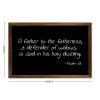 A Father to The Fatherless,A Defender of Widows,Is God in His Holy Dwelling Decorative Wooden Sign With Frame Decoration for Dinning Room Coffee Club Rustic Wood Framed Wall Art 12x8in view 2