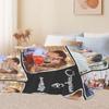 Dmkjdzsw Personalised BlanketCustom Blanket Soft Cosy Custom Blanket for Adults KidsPersonalised Gifts for Mum, Dad, Boyfriend-F-180 * 230CM view 2