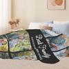 Dmkjdzsw Personalised BlanketCustom Blanket Soft Cosy Custom Blanket for Adults KidsPersonalised Gifts for Mum, Dad, Boyfriend-G-75 * 100CM view 2