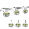 Summer Shower Curtain Hooks, Floral Sunflowers Watercolor Style 12PCS Shower Curtain Hooks Rings for Bathroom Stainless Steel Rust Resistant Shower Curtain Hangers view 2