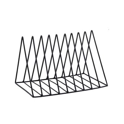 Book Shelf Open Bookcase Creative Metal Desktop Bookshelf File Storage Rack Reading Rack Rack Suitable for Home Office Desktop Bookshelf for Living Room, Home Office, Bedroom ( Color : B , Size : 27cm