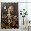 DESIHOM Aesthetic Art Octopus Shower Curtain Set, Fun Romantic Theme Kraken Shower Curtain Cool Octopus Bathroom Decor Polyester Fabric-72" x 78" view 2