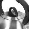 3L Stainless Steel Tea Kettle, Modern Fast Heating Buttons Whistling Kettle with Insulated Handle for Home view 4