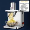Commercial Vegetable Fruit Chopper 250W Electric Veggie Dicer Potato Slicer Onion Shredder Machine, Automatic Vegetable Cutter Food Processor with 5 Knife Nets and Slicer&shredder Blade view 4