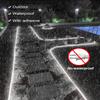 Aclorol 150FT Outdoor White LED Strip Lights Waterproof AC 110V 120V IP68 COB LED Rope Light for Outside with Self-Adhesive for Patio Yards Garden Lighting Decoration Cold White 6000K view 3