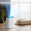 DEXSO Portable Air Conditioner 14,000 BTU, A/C for Rooms up to 750 Sq. Ft, Built-in Dehumidifier, Fan, and Sleep Mode, Includes Remote Control, Reusable Filter, and Window Kits view 4