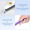 DJAPWPX 3Pcs Rotating Crevice Cleaning Brush with 5 Rags Multifunctional Gap Cleaning Brush Household Cleaning Brush Hand Tool Handheld Dead Corner Cleaning Brush for Kitchen Bathroom view 3