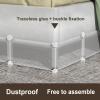 Under Bed Blocker Toy Blocker, Under Couch Blocker Gap Bumper for Under Furniture,Under Sofa Barrier Pet Blocker for Pets Kids, Stop Toy Going Under Couch Bed Cabinet S(Size:220*18cm/87*7.inchL*H) view 2