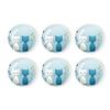 6 Pieces Fridge Magnets Refrigerator Glass Decorative Crystal Magnets for Kitchen Office Whiteboard,Cartoon Cat Kitten Bee Love Picture view 1