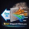 Fast-Shipped-Filters 3 Pack 30x32 Replacement Filter Pads Compatible with Dynamic Air Cleaner 30x32 Refill White view 4