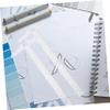 Homoyoyo 2pcs Shape Ruler Double-Sided Metric Measuring Tool for Drafting Layout Work Art Projects Sturdy Plastic Precision Scale view 2