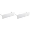 Angoily 2pcs Air Conditioning Windshield Pp Air Deflector for Units Home Office Windshield Deflector Range view 1