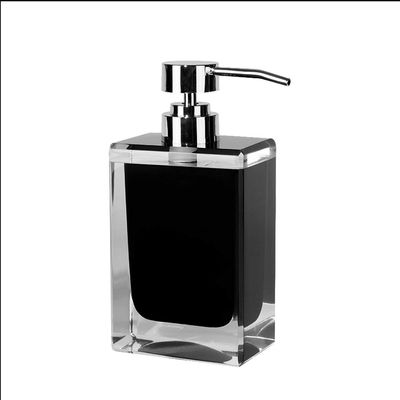 IKUMOK Countertop Soap Dispensers,Counter Top Shower Pump,Bathroom Shampoo Refillable Liquid Soap Pump,Liquid Containers (200ml/6.7oz) Soap dispensers