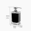 IKUMOK Countertop Soap Dispensers,Counter Top Shower Pump,Bathroom Shampoo Refillable Liquid Soap Pump,Liquid Containers (200ml/6.7oz) Soap dispensers view 2