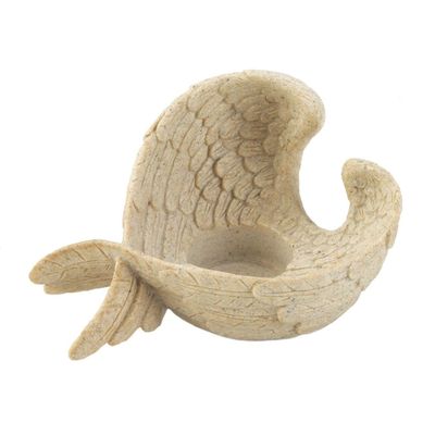 HomeLoft Basics Angel Wings TEALIGHT Holder
