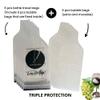 6 Reusable Wine Travel Protector Bags - 6 Set (12 pcs) TRIPLE PROTECTION Unbreakable Wine Bags for Travel, Wine Protector bags for Travel Double Layer Wine Skin Bubble Bag for Travel view 3