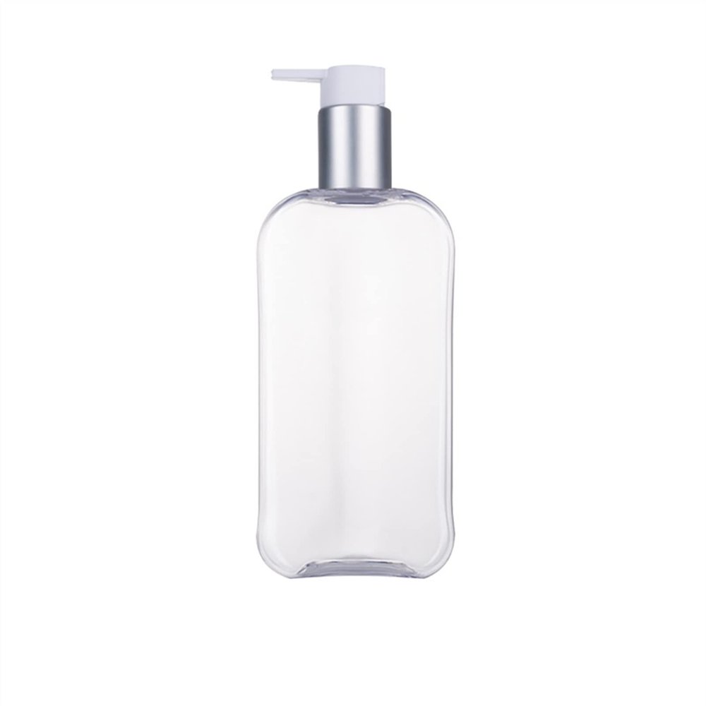 Bathroom Soap Dispenser Square Shape Soap Refillable Bottles Hand Press Travel Portable Dispenser Oil Shower Gel Lotion Storage Bottle Refillable Soap Dispenser (Color : 8-250ml)