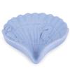 ZAWUU Bathroom Accessory Sets 3PCS Resin Ocean Animals Themed Look Dresser Countertop Accessory Set with Lotion Dispenser Soap Pump, Water Cup or Toothbrush Holder (Shell Soap Dish - Blue) view 2