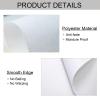 Wedding Aisle Runner White Event Carpet, 10m 20m 30m Runway Rug 2mm Thickness Polyester Non-Slip Walkway Runners Rug for Weddings Party Church Decorations (Size : 1x20m) view 3