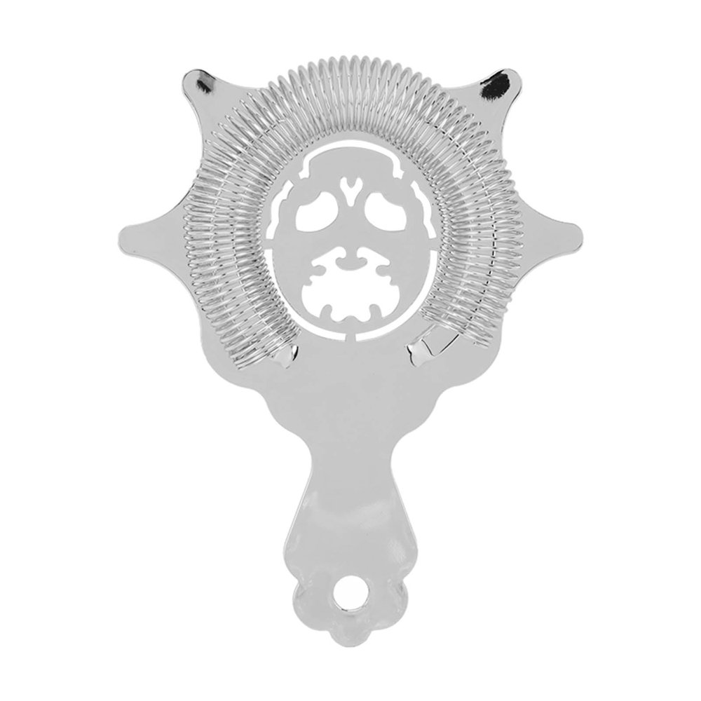 BEIJIALY Cocktail Strainer Bar Tools, Bar Strainer Stainless Steel Detachable Cocktail Strainer Bar Tool Drink Strainer for Professional Bartenders and Mixologists(Silver)