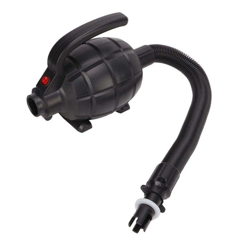XHTLLO Electric Air Pump 600W High Pressure Quick Fill Inflator Deflator for Air Beds, Pools, Boats, Rafts, Portable Tool Kit with 4 Nozzles(US110V)
