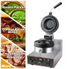 1300W Electric Burger Waffle Maker, Ice Cream Burger Maker, Sandwich Maker Ice Cream Brioche Hamburger Maker, for Bakeries, Restaurants,Single Head view 3