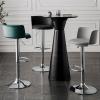 HEAIQI Bar Chair Bar Stools Leisure Bar Chair Swivel Bar Chair Modern Minimalist Wrought Iron Stool Adjustable Height with Backrest Bar Stool Office Chair Kitchen Chair (Color : D) view 4