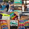 450PC Custom Sunglasses Personalized Bulk Party Favors Wedding Guests Logo Music Show Birthday Bachelorette Bridesmaid Gifts Garden 2024 Prom Customizable Glasses (Dark Blue) view 3